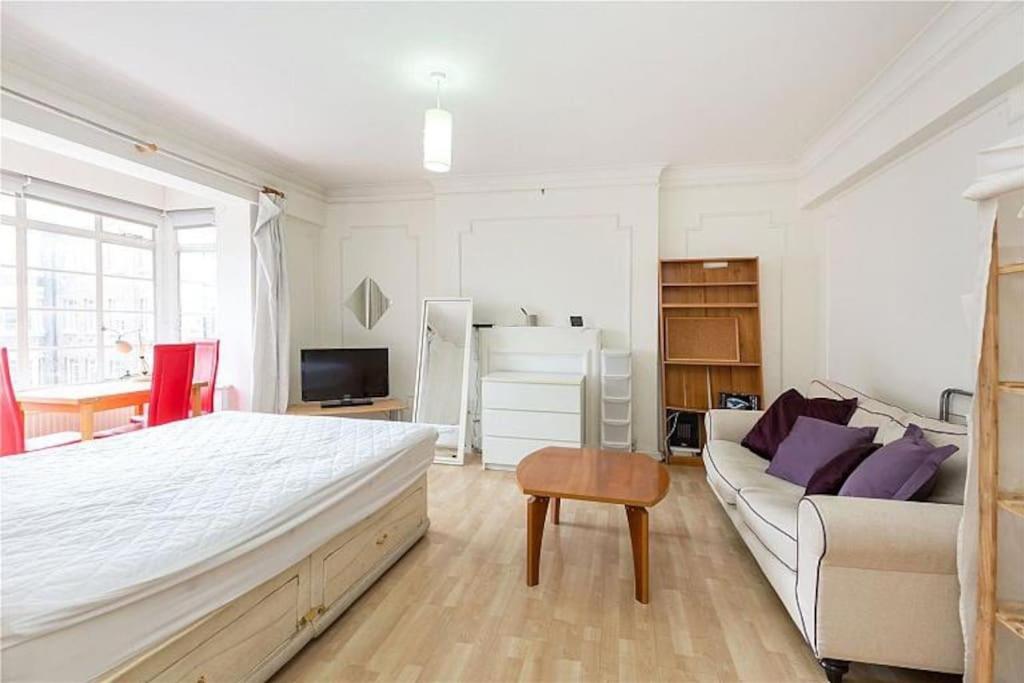 King-Sized Studio, 6Th Floor + Lift, Regent'S Park Londra Exterior foto